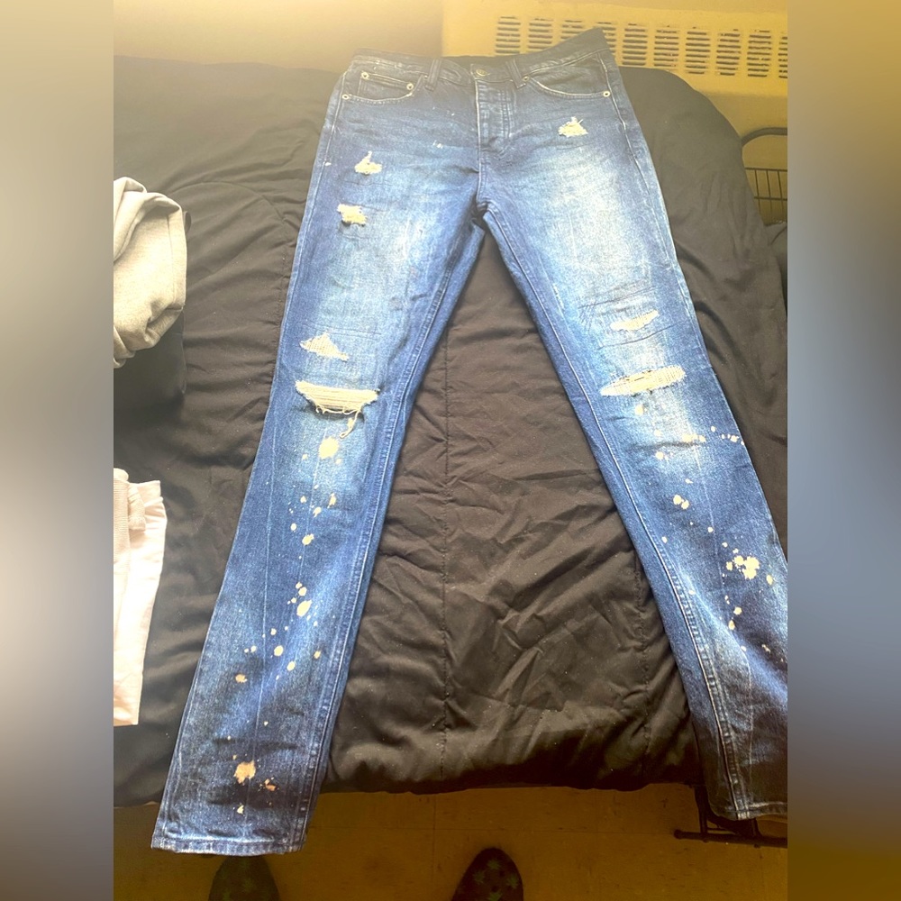 Ksubi chitched glory trashed denim